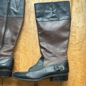 Ralph Lauren two toned boots size 10b